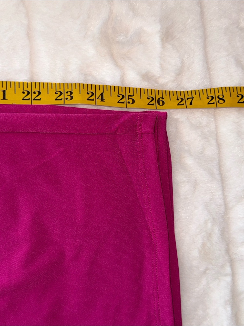 NWT-Zenana Outfitters Bright Magenta Pull-On Straight Leg Pants-Size 1XL,2XL,3XL - Picture 8 of 9